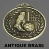 antique brass