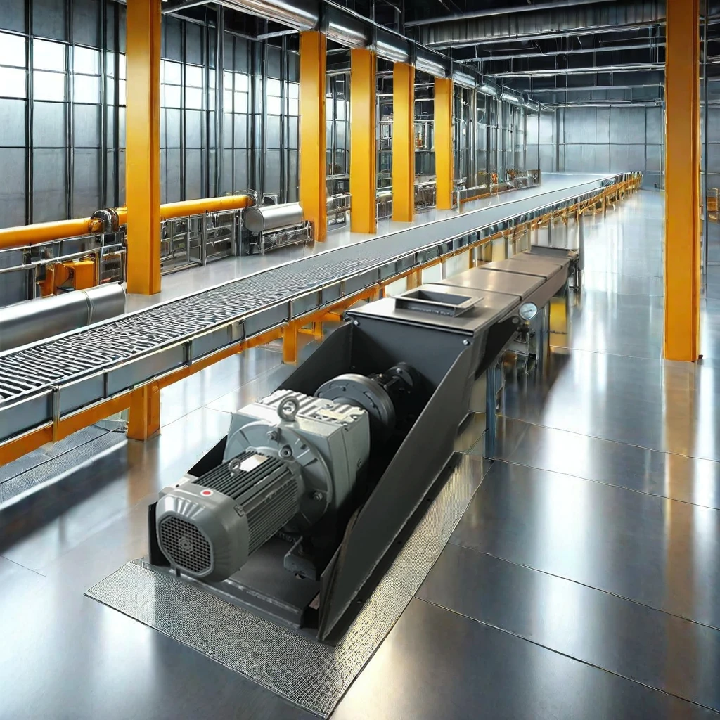 Adjustable Speed Hollow Flight Heating Screw Conveyor for Thermal Processing for Manufacturing Plant Dryer Auger