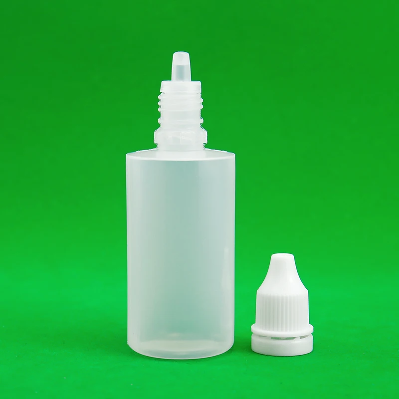 LDPE Translucent Small Mouth Drop Bottles Empty Squeezable Eye Liquid Dropper Bottle