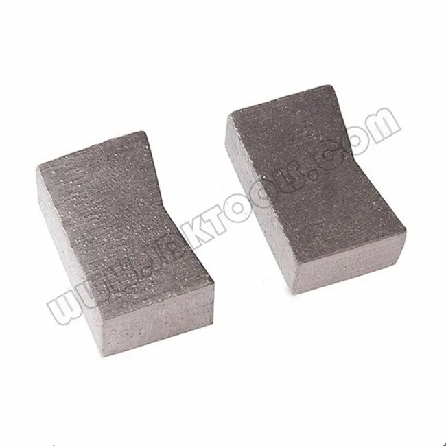 JDK Customized K Sharp Diamond Cutting Segment OEM Support Polished Surface for Stone