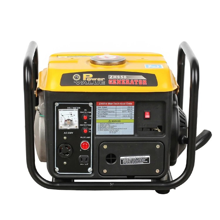 銅線付き家庭用950小型ガソリン発電機500w| Alibaba.com