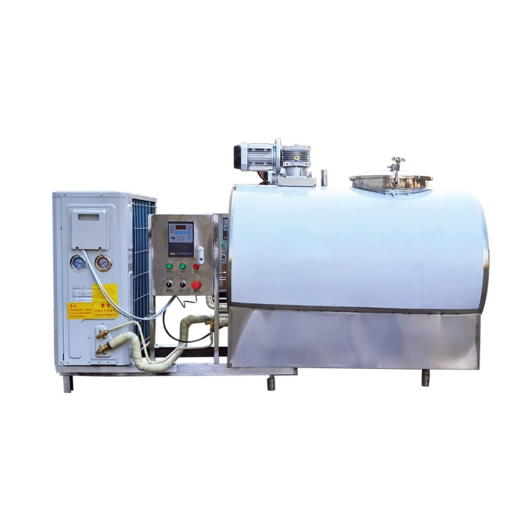 Bulk 200 Liter Storage Tank Fresh Raw Chiller Refrigerator Dairy Milk Cooler