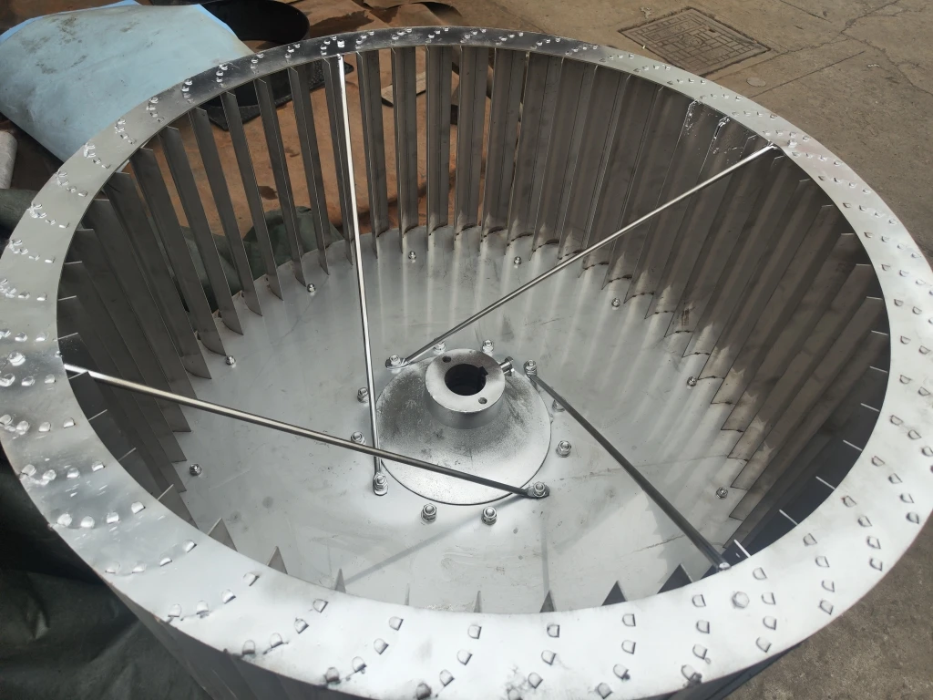 Multi-wing Centrifugal Fan Impeller Smoke Exhauster Blade Double-Headed ...