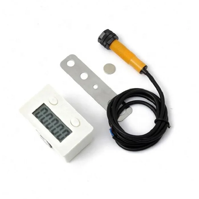 Contador De Pantalla LCD Digital Mini Dispositivo De Conteo De Cuentas Portátil 6 Dígitos