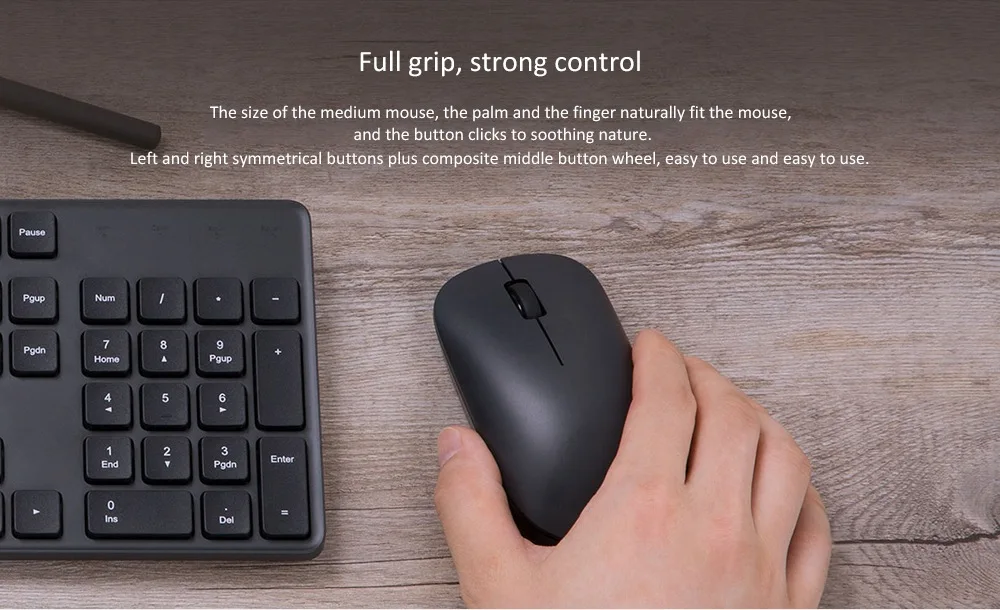 Xiaomi Computer Accessories Laptop Mouse Lite 2.4GHz Ergonomic Optical mini Portable Mouse xiaomi