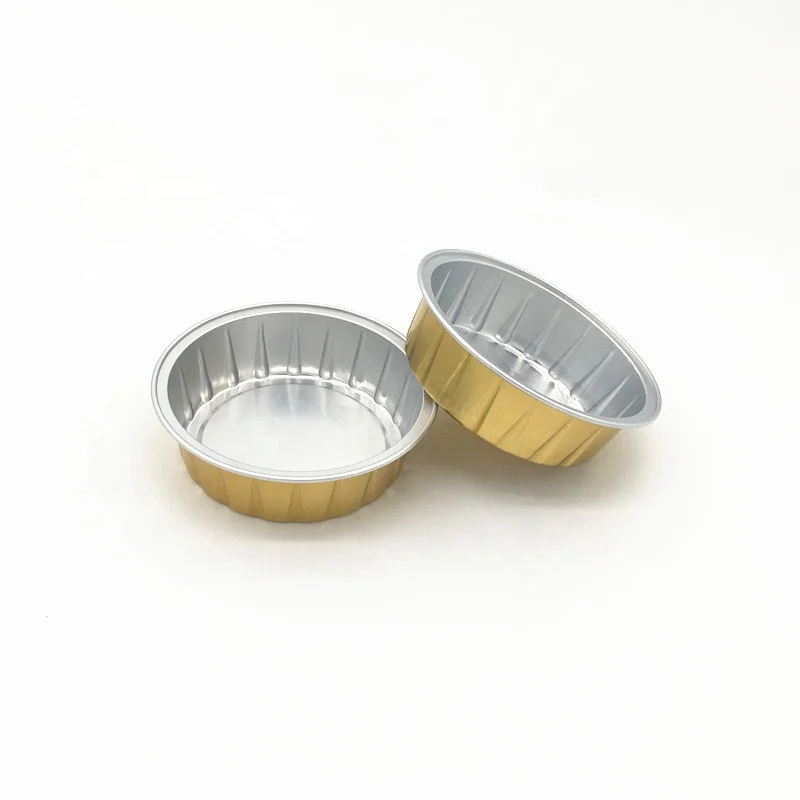 Y060A Wrinkle Proof Aluminum Cup Crease Free Sauce Cup Odorless Foil Cup for Spices Condiments Serving