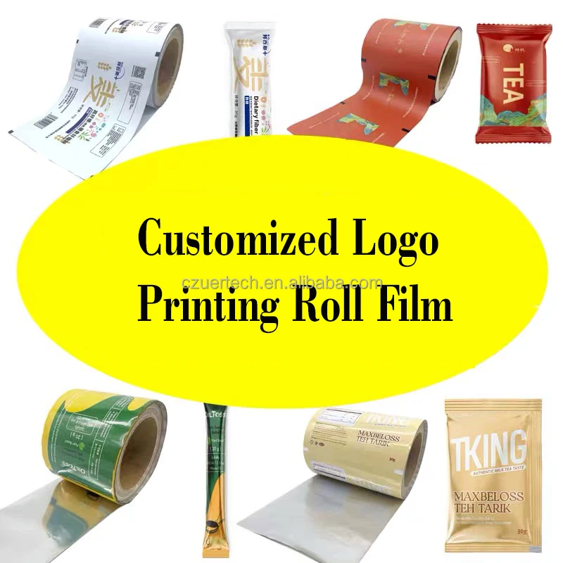 Custom Printed Food Packaging Laminated Roll Film Plastic Film