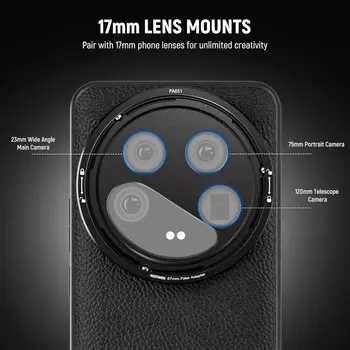 Neewer 14 Ultra Case Protective Heavy Duty Case with Wireless Charging 17mm Lens Mounts & 67mm Filter Adapter detail image