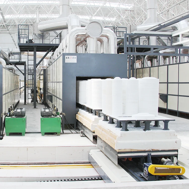 KEMEI Advanced Technology Tableware Tunnel Kiln