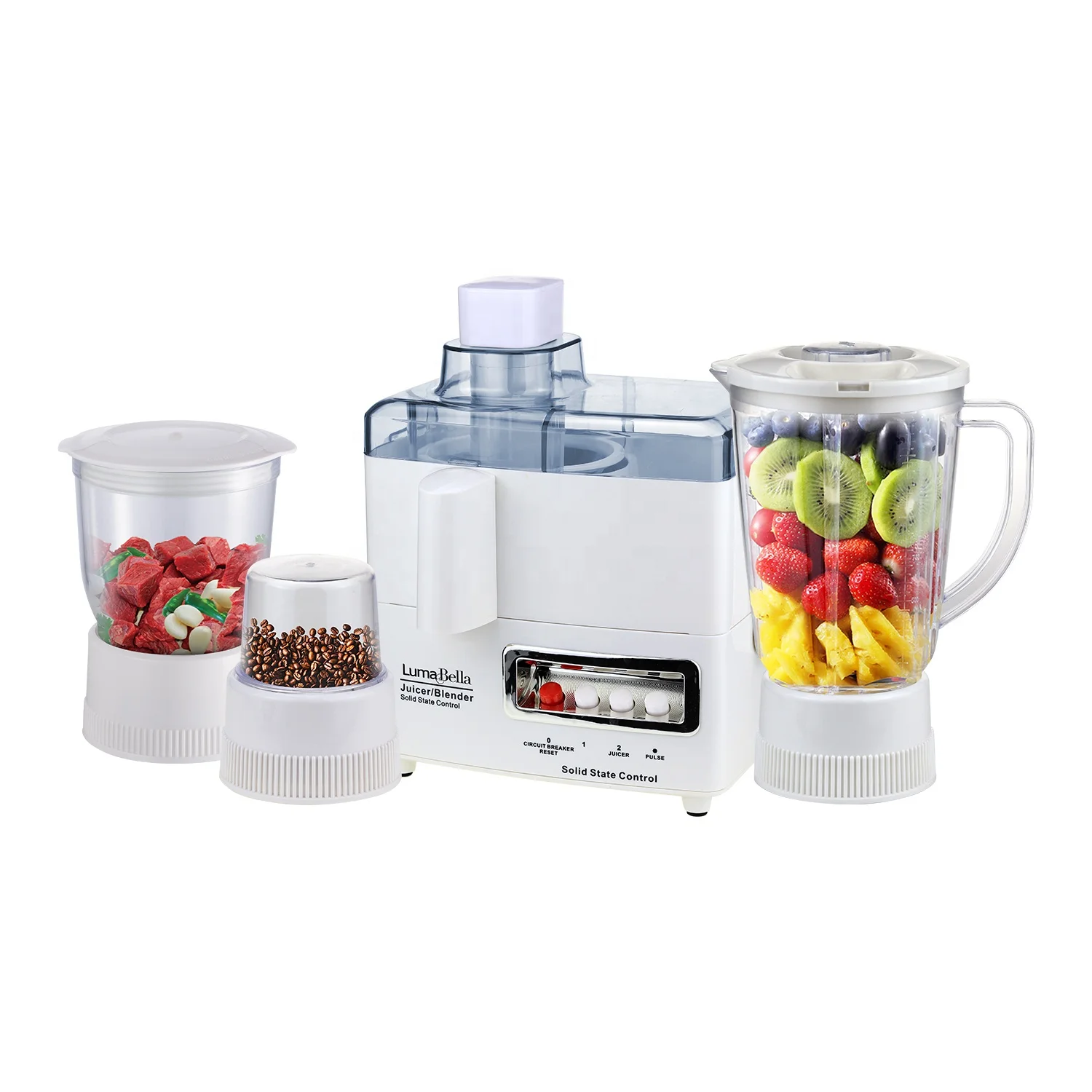 Sokany 4In 1 Slow Juicers Extractor Machine 800w Strong Motor Blenders and Juicers Machine Orange Juicers