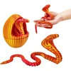 Huevo de Oro Rojo + Serpiente de 30cm