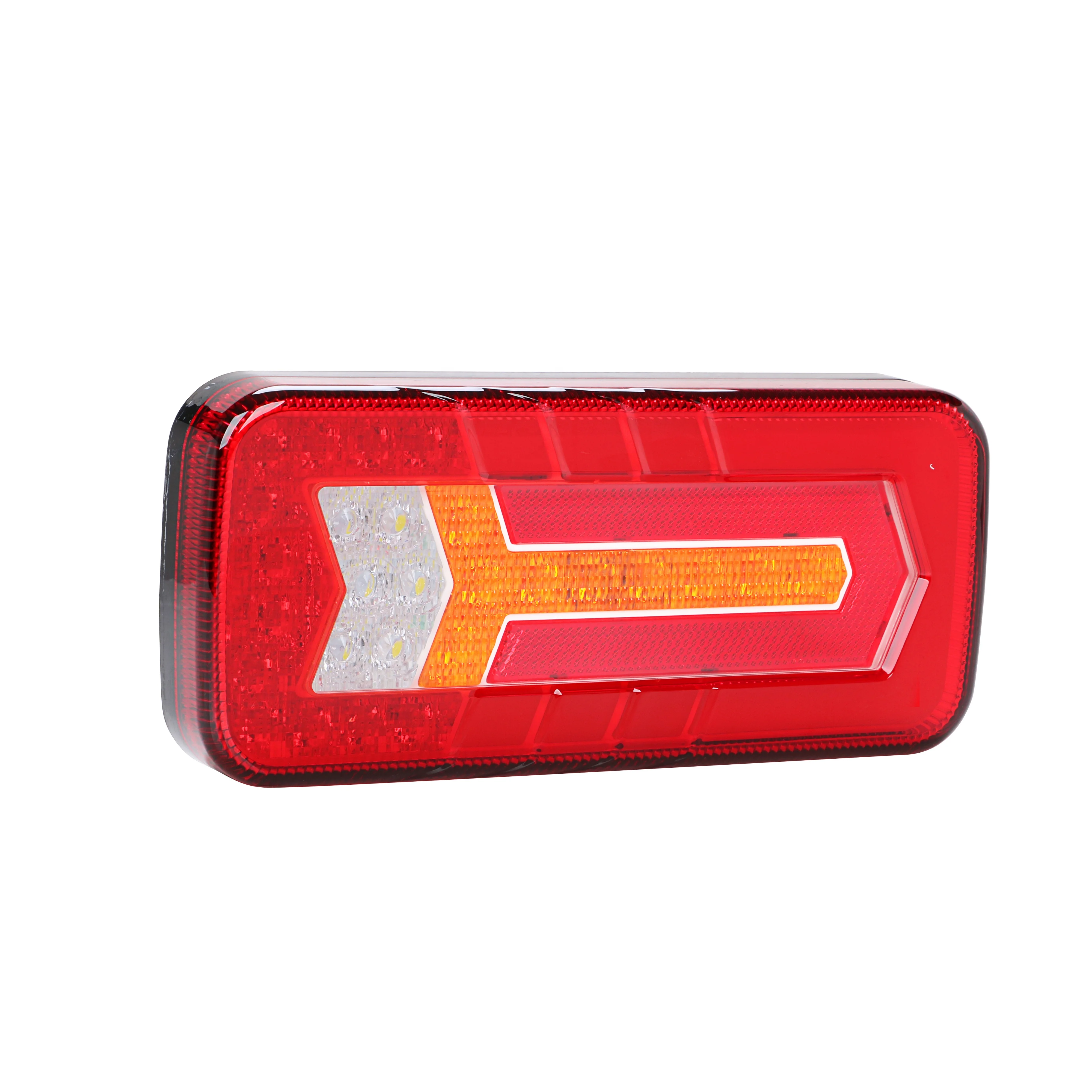 Rear Light Lh Rh Universal,Rectangular,12/24v,White/orange/red,220*32 ...