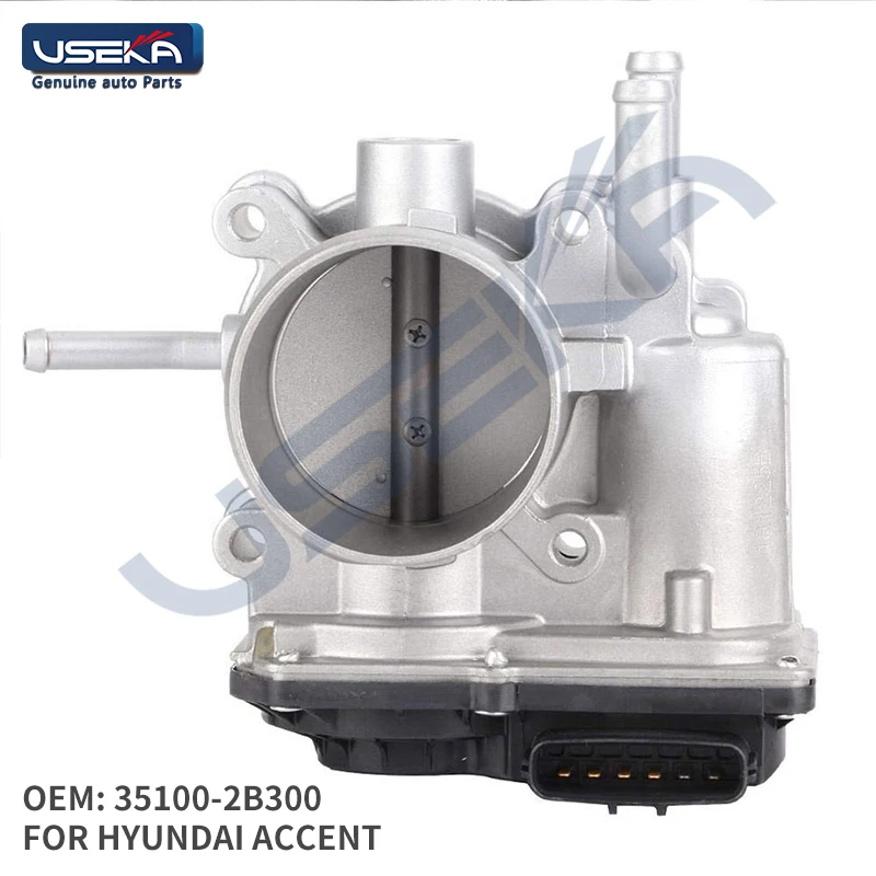 USEKA Auto Engine Individual Throttle Body 35100-2B300 35100-2B340 Kit  for Hyundai Accent