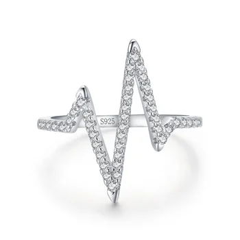 アクセサリー me0626 6900 JZ1526 Hot Sale 925 Sterling Silver Delicate Bling Diamond