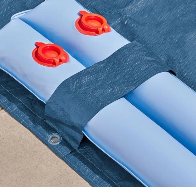 PVC Vinyl Water Tubes for Winter POOL Cover Single & Double Chamber for In-ground Pool COVERS supplier