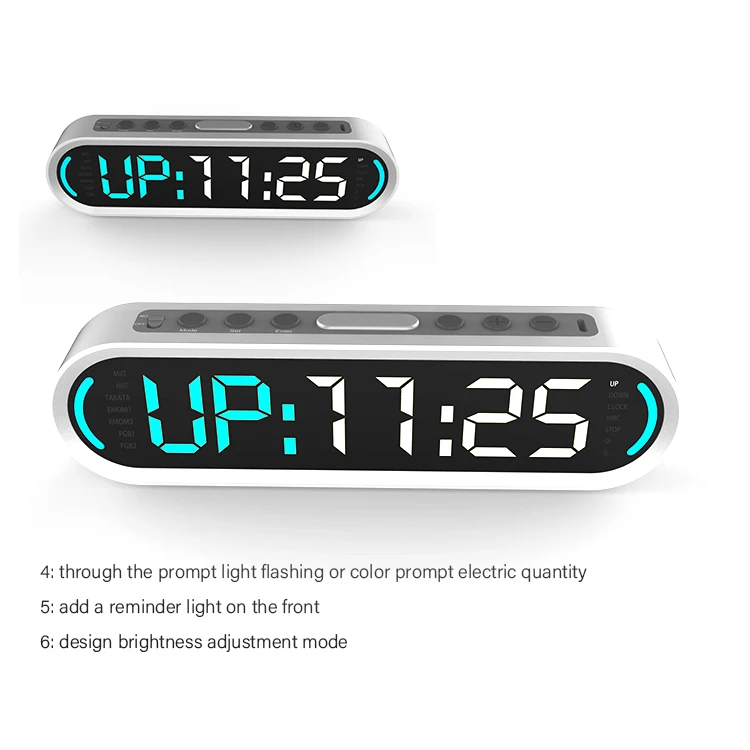 Wall Clock Countdown Smart Gym Timer Boxing Interval Timer Training For