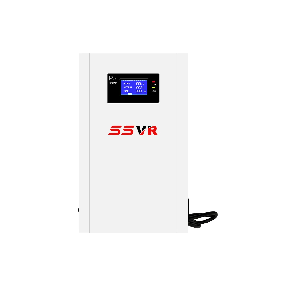 Silent 500VA 1000VA Static Voltage Regulators/Stabilizers 220V 230V AC Wall Mounted Stabilizers AVR 80V-300V