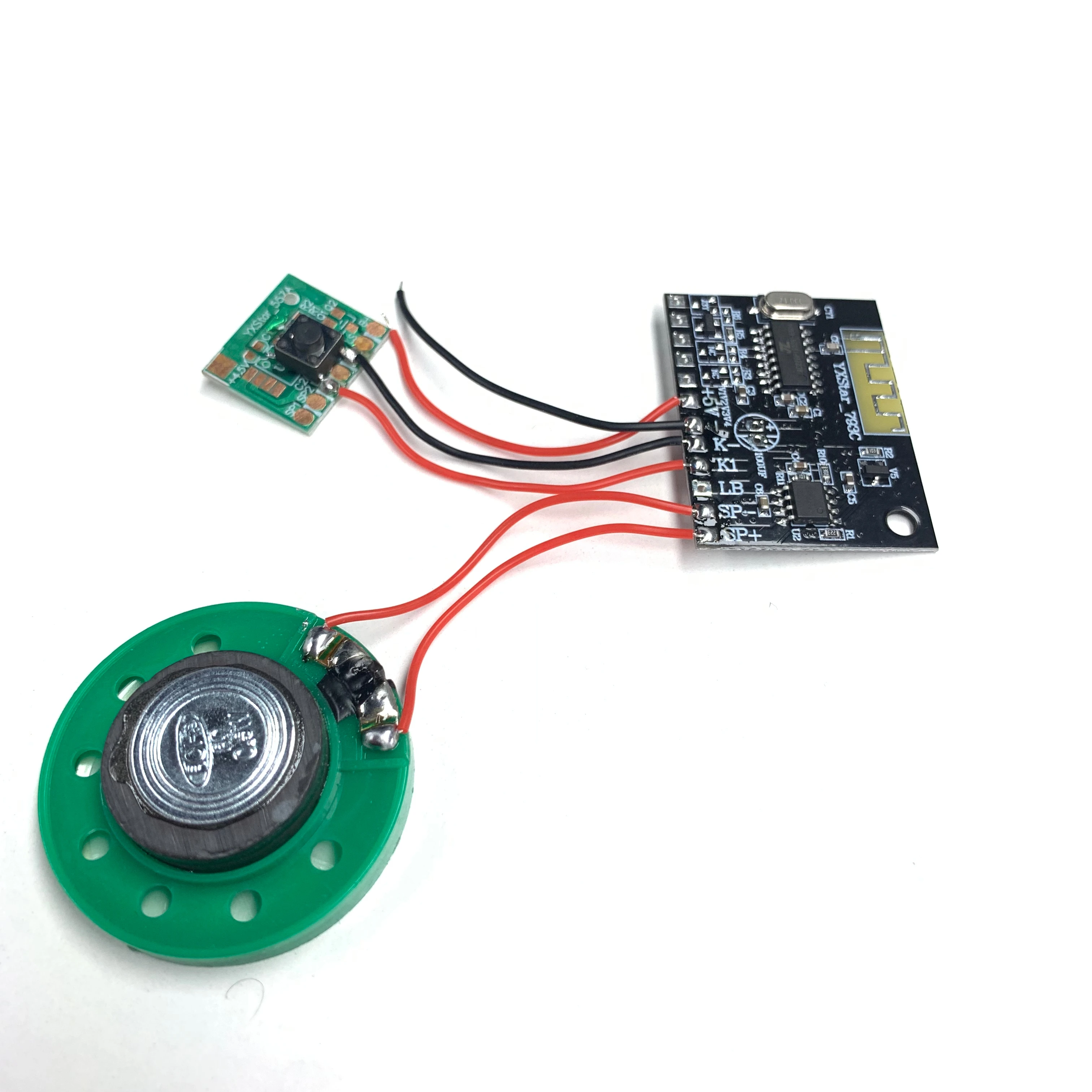 Bluetooth Speaker PCB Board Kit Customized Music Speaker Suitable Christmas Card and Kid Toy Mini Speaker PCB