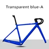 Blu trasparente