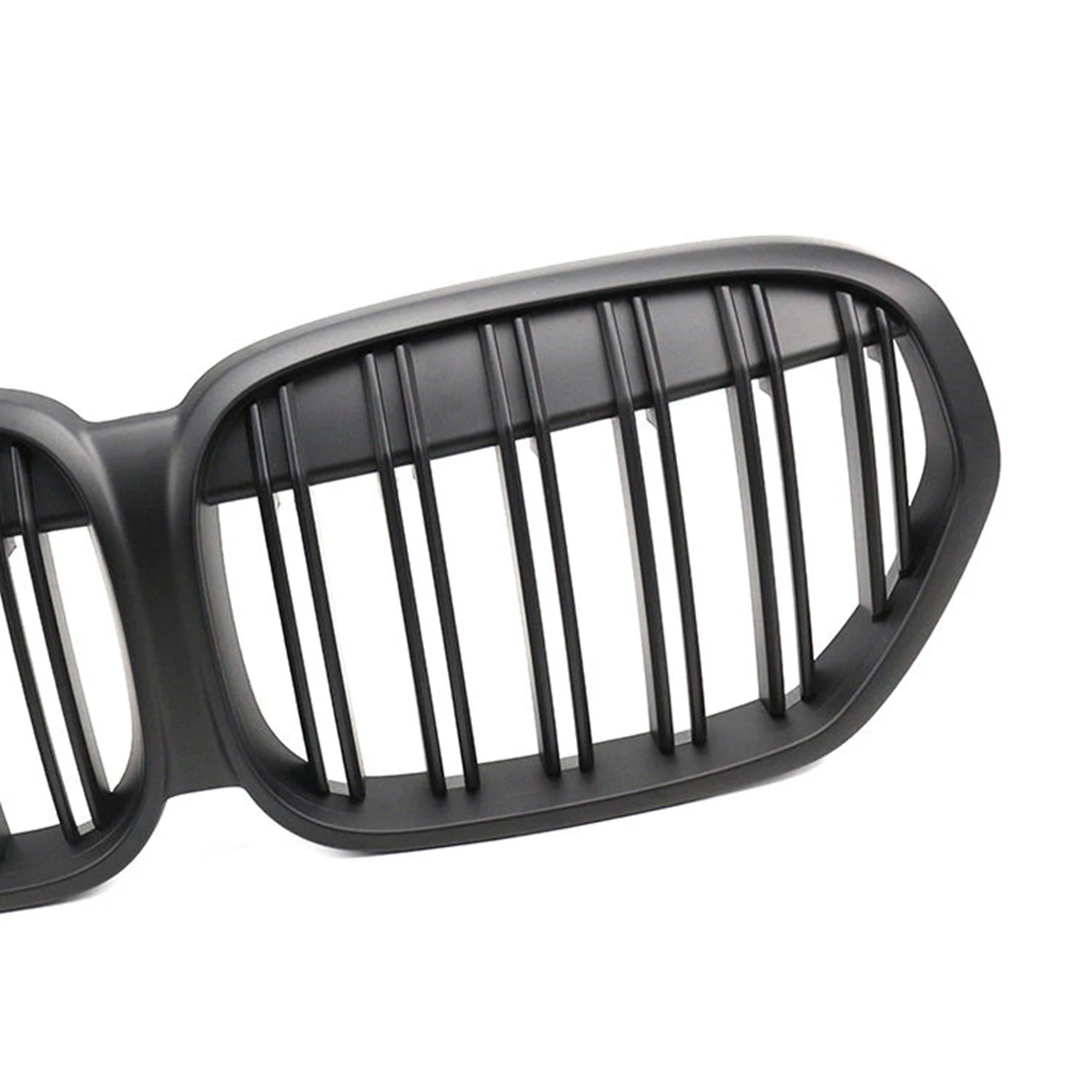 Auto Body Kits Mesh Guards Grille Abs Material Matte Black Dual Slat