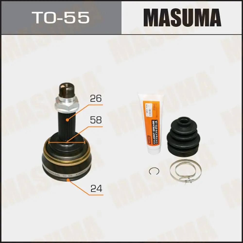 TO-55 MASUMA Universal Auto Constant Velocity C.v.joint for Toyota