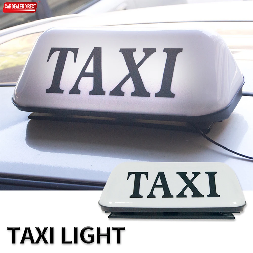 Customizable Taxi LED Light Sign Car Roof Box Universal Car Dome Light Taxi Light