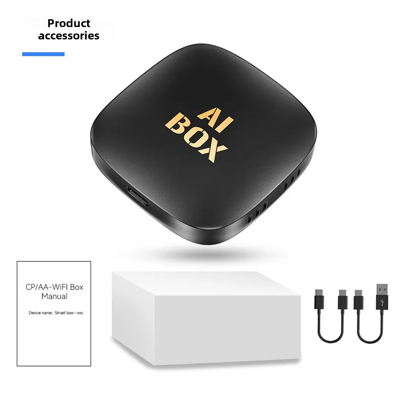 Open Aiboxcarplay Adapter Android 13 Wireless Carplay Adapter Smart Carbox for Android Cars - view 5
