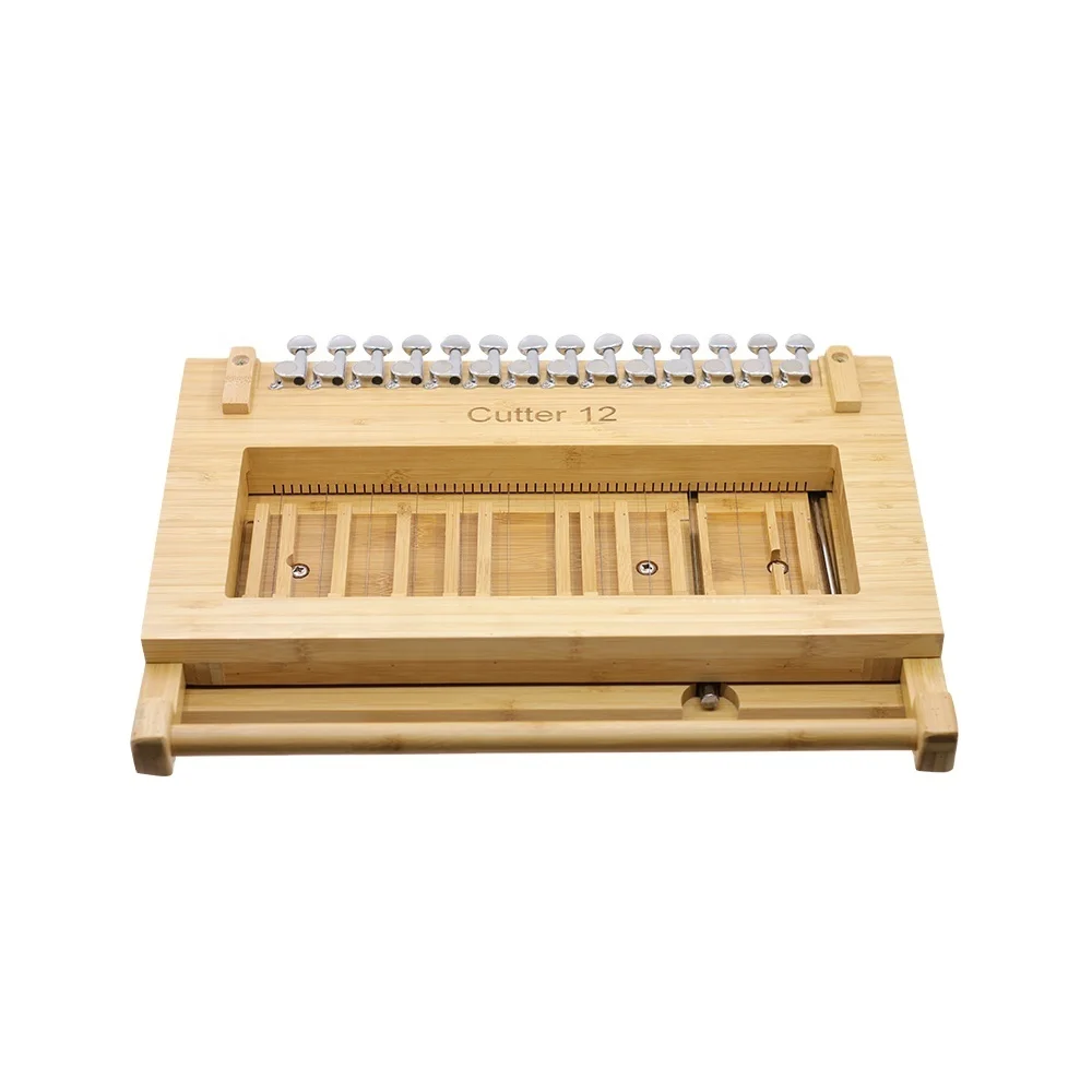 factory bamboo handmade soap cutter with
