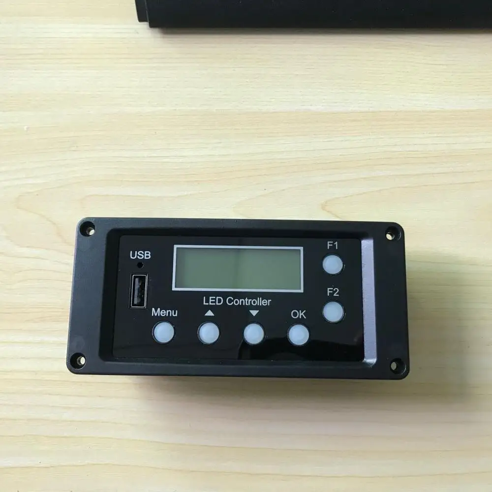 PROGRAMMABLE SCROLLING LED DISPLAY CONTROL UNIT  SHOWING BUS ROUTE INFORMATION in LCD SCREEN