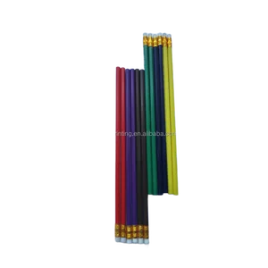 High Quality Different Color  Popular Different Color Custom Pencil Nature  Wood Pencil Standard Pencil for Kids