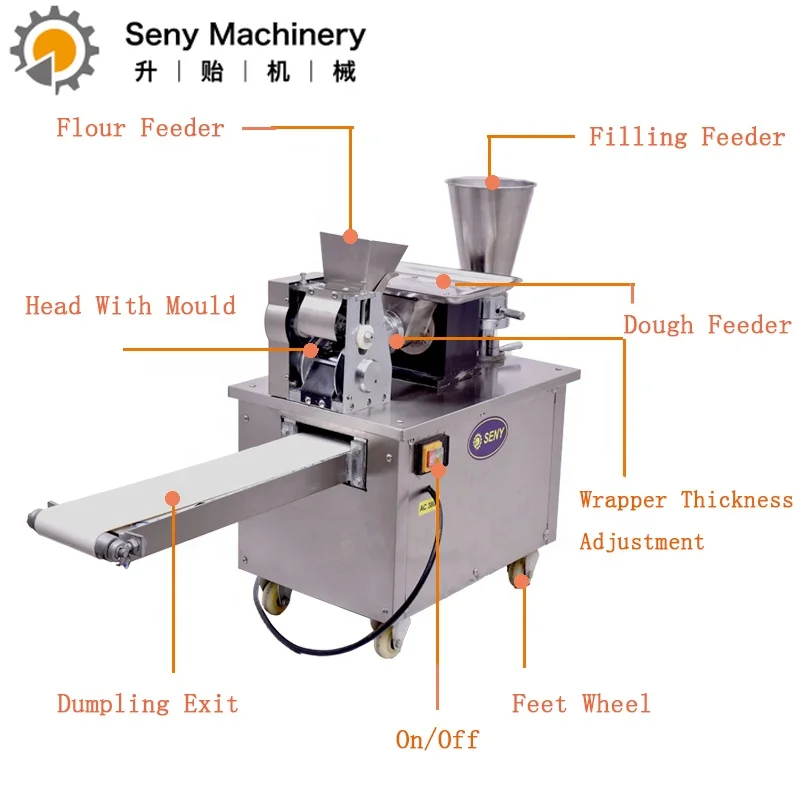 Seny Multi Function Automatic Dumpling Empanada Samosa Making Machine for Sale