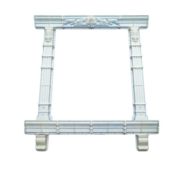 Exterior Decorative Cement Window Frame Molding Plastic Exterior Decorative Window Molds Designed Professional Concrete Window