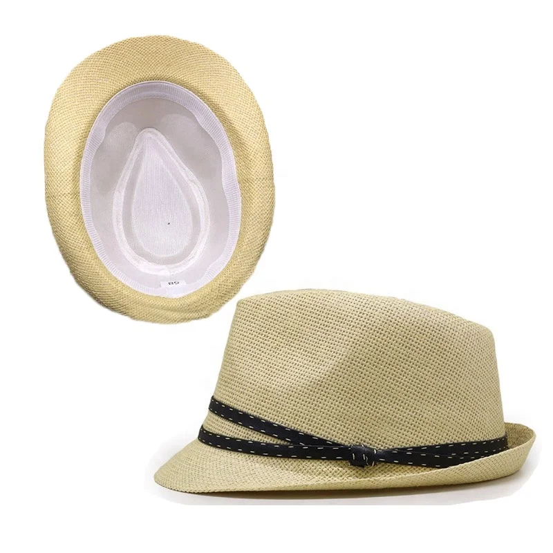 Straw Wide Brim Beach Cap Panama Hat 