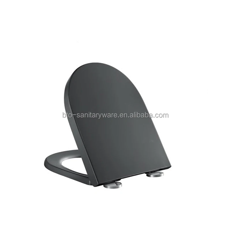 BTO High Quality Quick Release WC European Soft Closing UF Ceramic Toilet Seat
