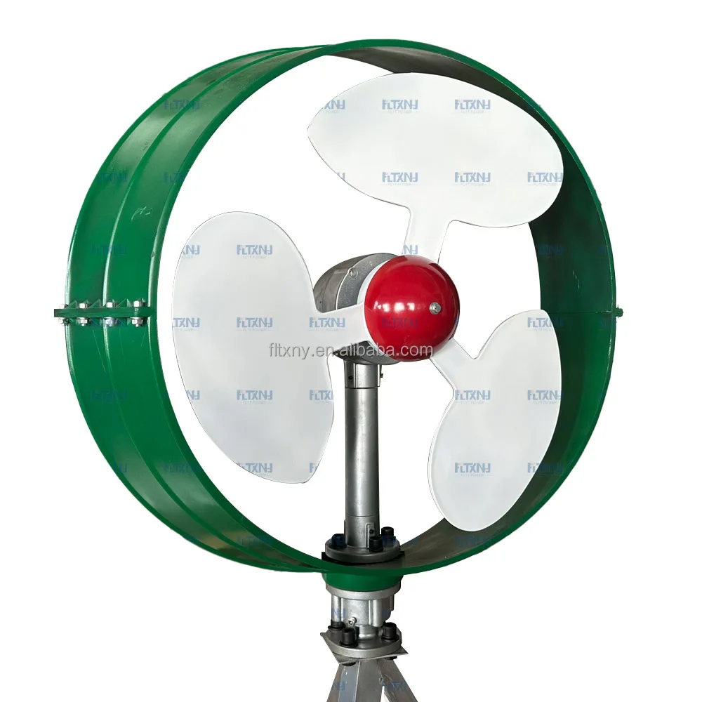 Hybrid Solar Wind Power System PV and Tulip Vertical 1KW 2kw Wind Turbines for Home Use