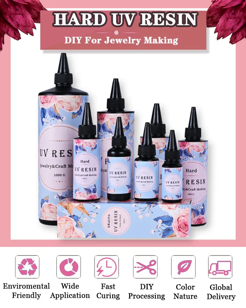 Wholesale Uv Curing Resin 15g 30g 50g 60g 100g 200g 250g 500g 1000g