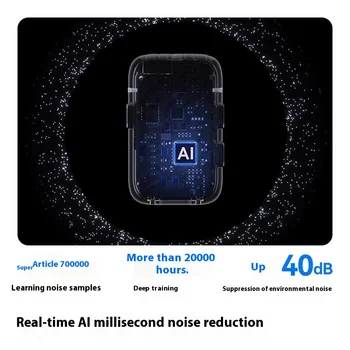 BOYA BOYAMIC2 Professional Wireless Microphone Omnidirectional Noise Reduction for Mobile Phone/Camera Recording detail image