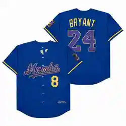 Wholesale #8 Front #24 Back Mamba Baseball Jersey M-L-B Cool/Flex Base -  China Wholesale Baseball Jersey and #8 Front #24 Back Bryant Mamba Baseball  Jersey price