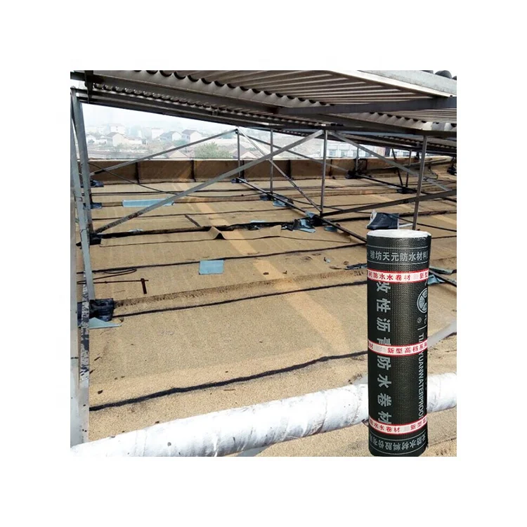 Modified 3mm 4mm SBS/App Sand Surface Torch Roof Asphalt Bitumen Waterproof Membrane for House Basement Roof Wall