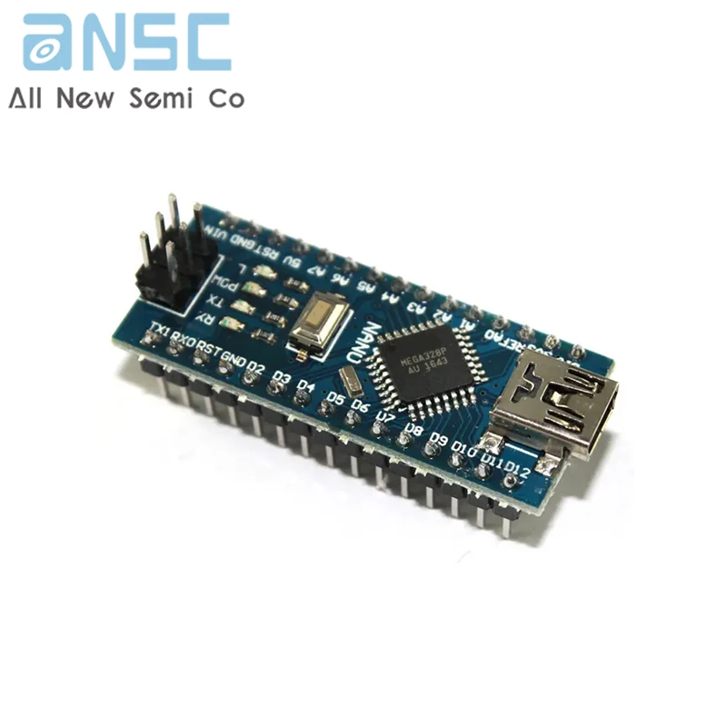 Pro Mini ATmega328P 5V 16MHz Micro module Development board With 2 Row Pin Header for arduinos