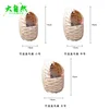 Bird nest with bamboo lid - medium size 12*15cm