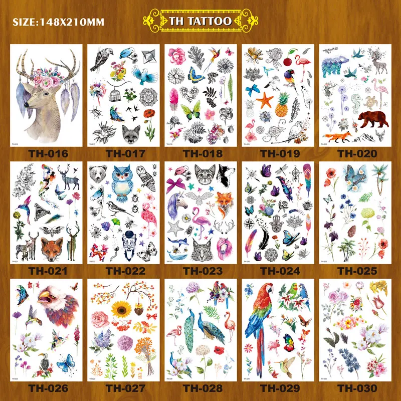 Водостойкая Сексуальная тату-бумага временные пользовательские наклейки с Полной