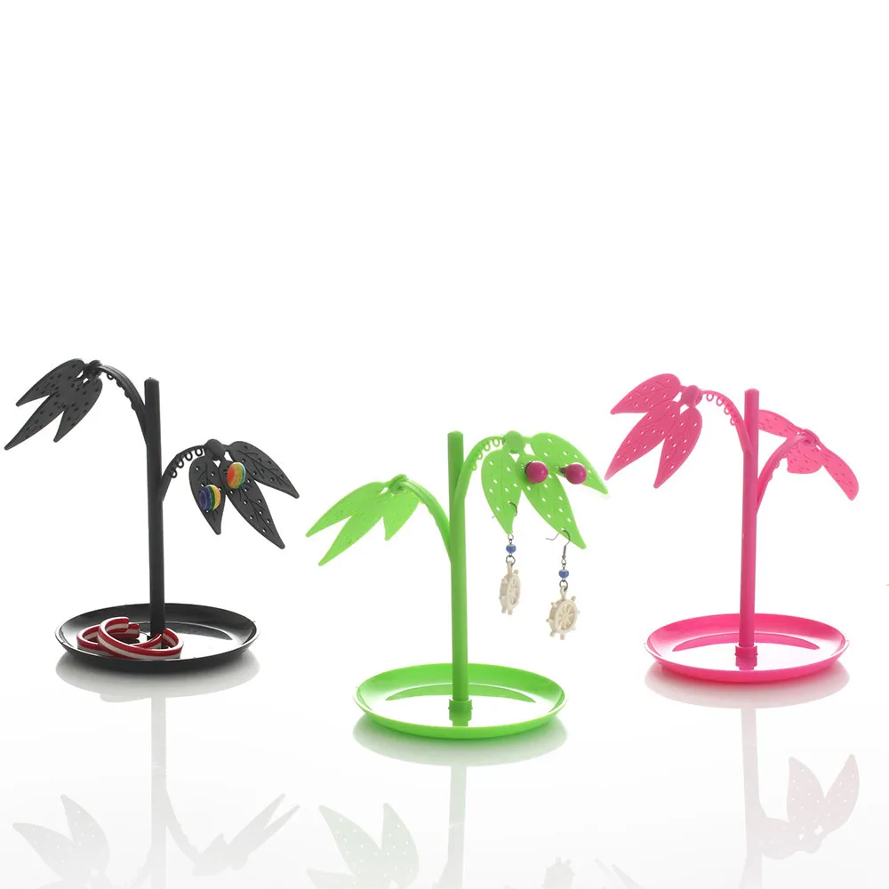 Cross Border Creative Tree Shaped Jewelry Stand Keychain Ring Pendant Display Storage Makeup Organizers