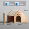 wood color with 4 ice box