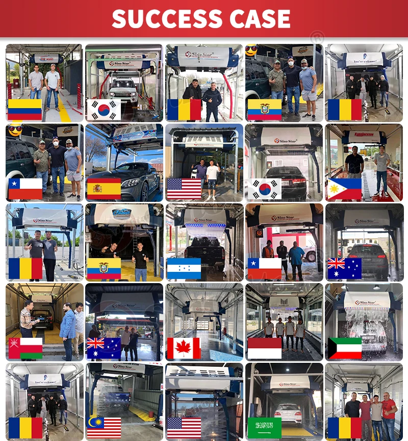 Touchless Car Washing Machine Fully Automatic Brushless Car Wash