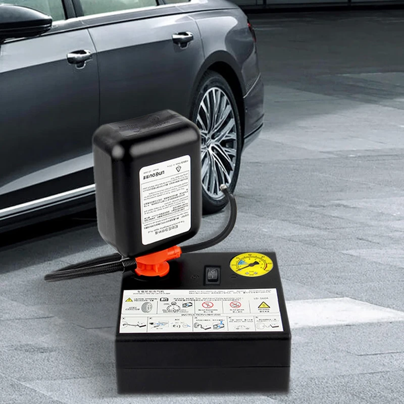 Car Tyre Pump Accessories Fast Inflation Auto Tire Repair Kit Tubeless Tire  Puncture Repair Kit