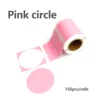 50*50mm rosa * 5 rollos