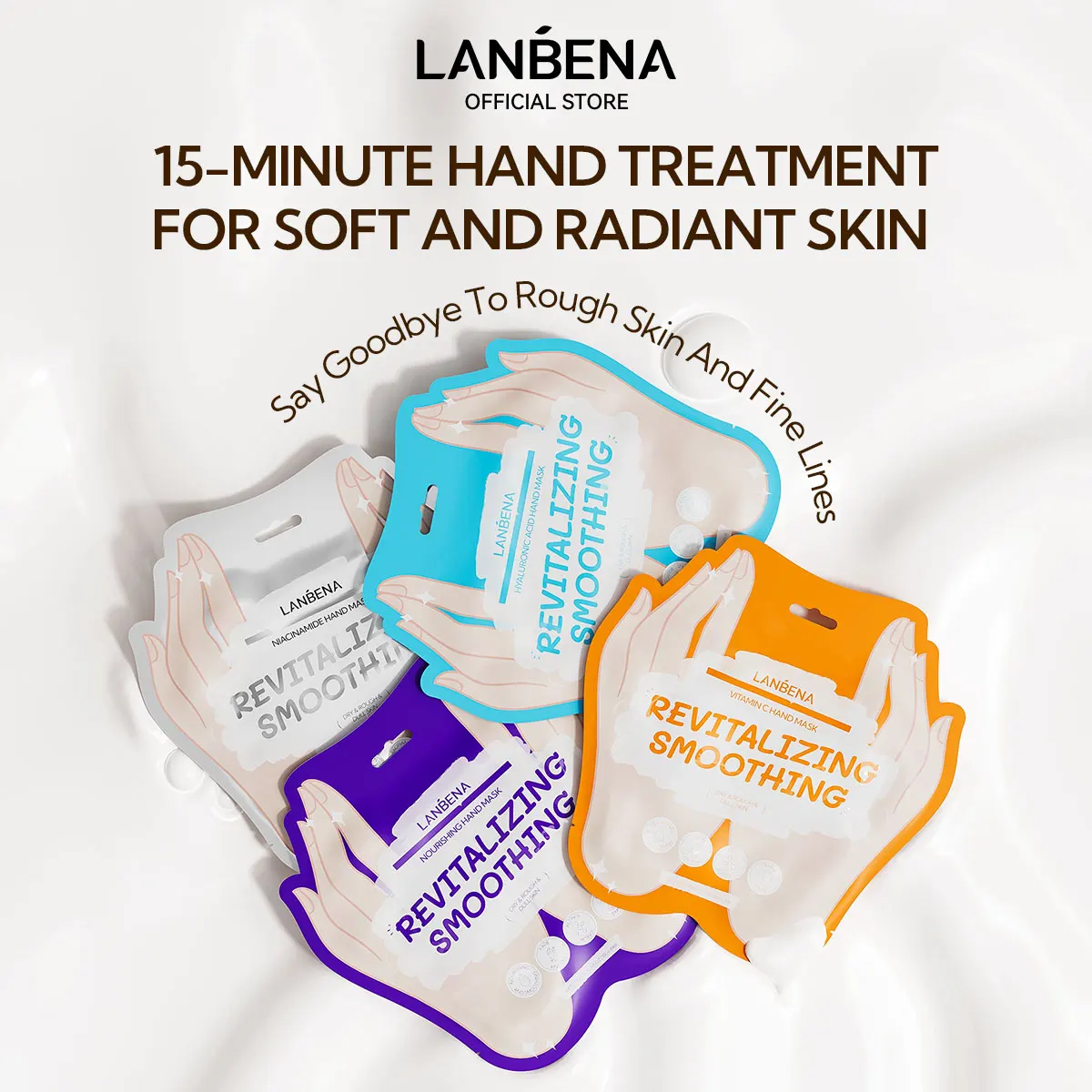 Lanbena Manufacturer OEM Nourishing Deep Hydration Glove Moisturizing Hand Mask