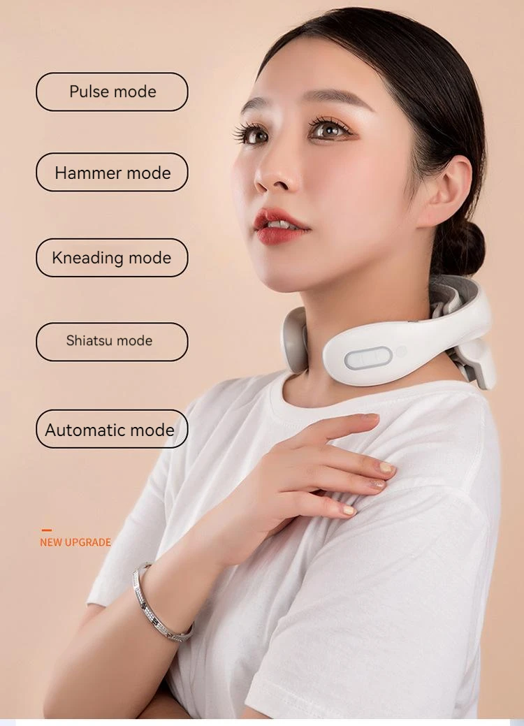 2023 Electric Pulse Ems Cervical Neck And Shoulder Massager Relaxer