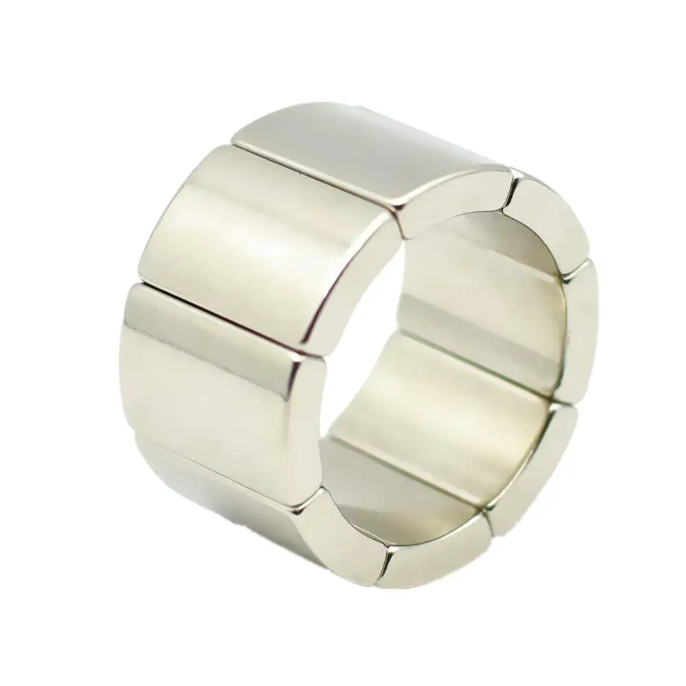 Permanent Neodymium Magnet Generator Ndfeb Arc Magnet for Motors N52 Magnets